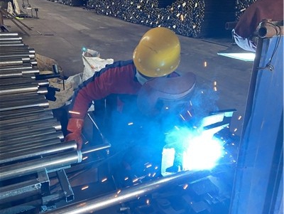 Sonic Logging Pipe welding line