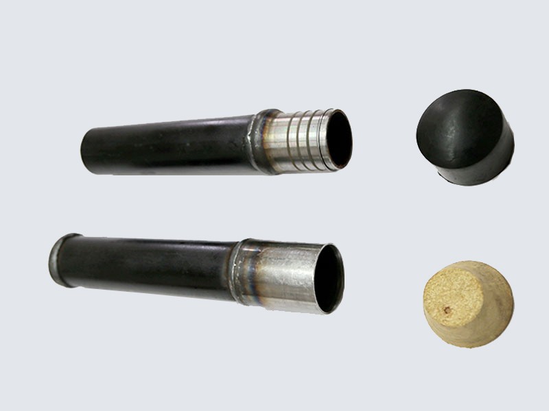 Socket type sonic logging pipe